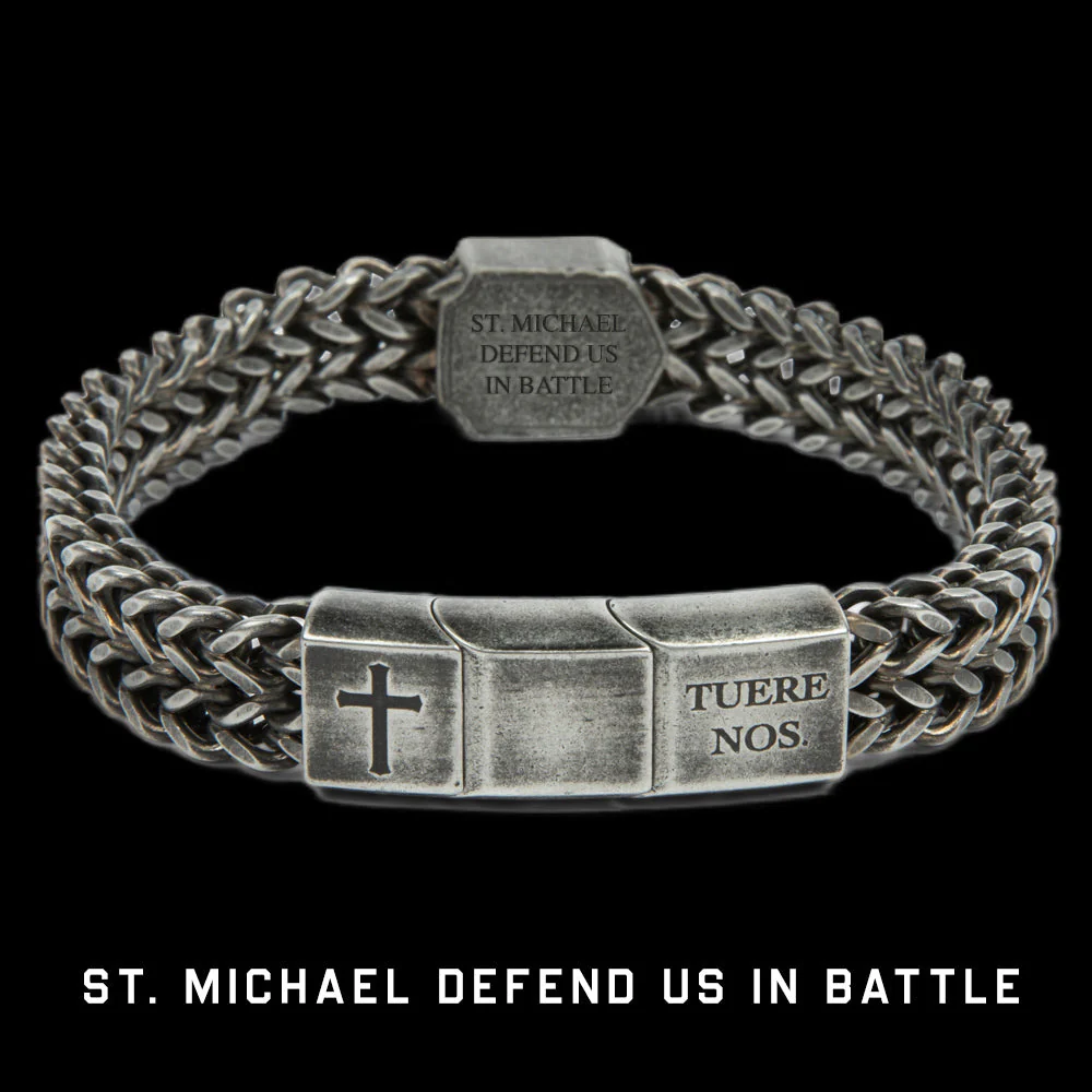 20% OFF Original Price! St. Michaels Bundle-  Men's Saint Michaels Tee and Bracelet: Helps Pair Veterans With A Service Dog or Shelter Dog - Image 11