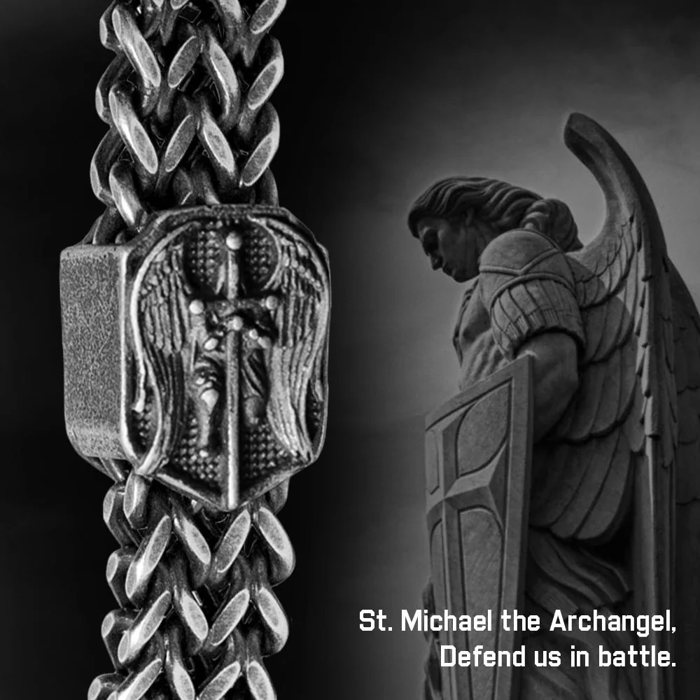 20% OFF Original Price! St. Michaels Bundle-  Men's Saint Michaels Tee and Bracelet: Helps Pair Veterans With A Service Dog or Shelter Dog - Image 14