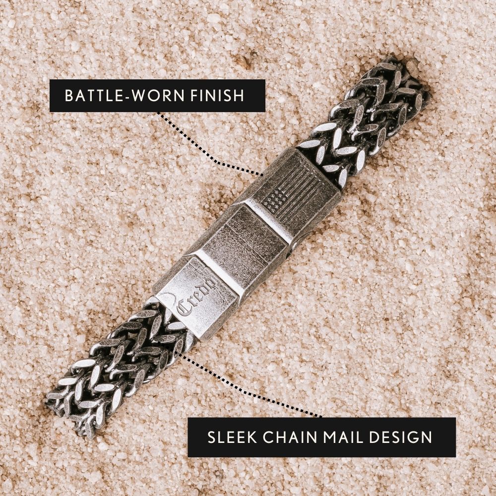 Deal 33% Off- Knight's Creed BELIEVE Credo Bracelet: Helps Pair Veterans with Service or Shelter Dogs - Image 9