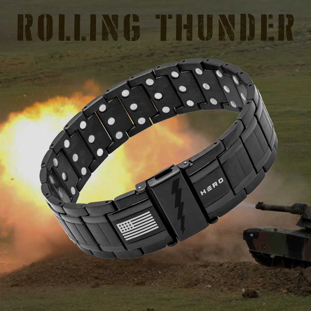 Abrams Thunderbolt Tank Magnetic Bracelet: Helps Pair Veterans With A Service Dog or Shelter Dog - Image 8