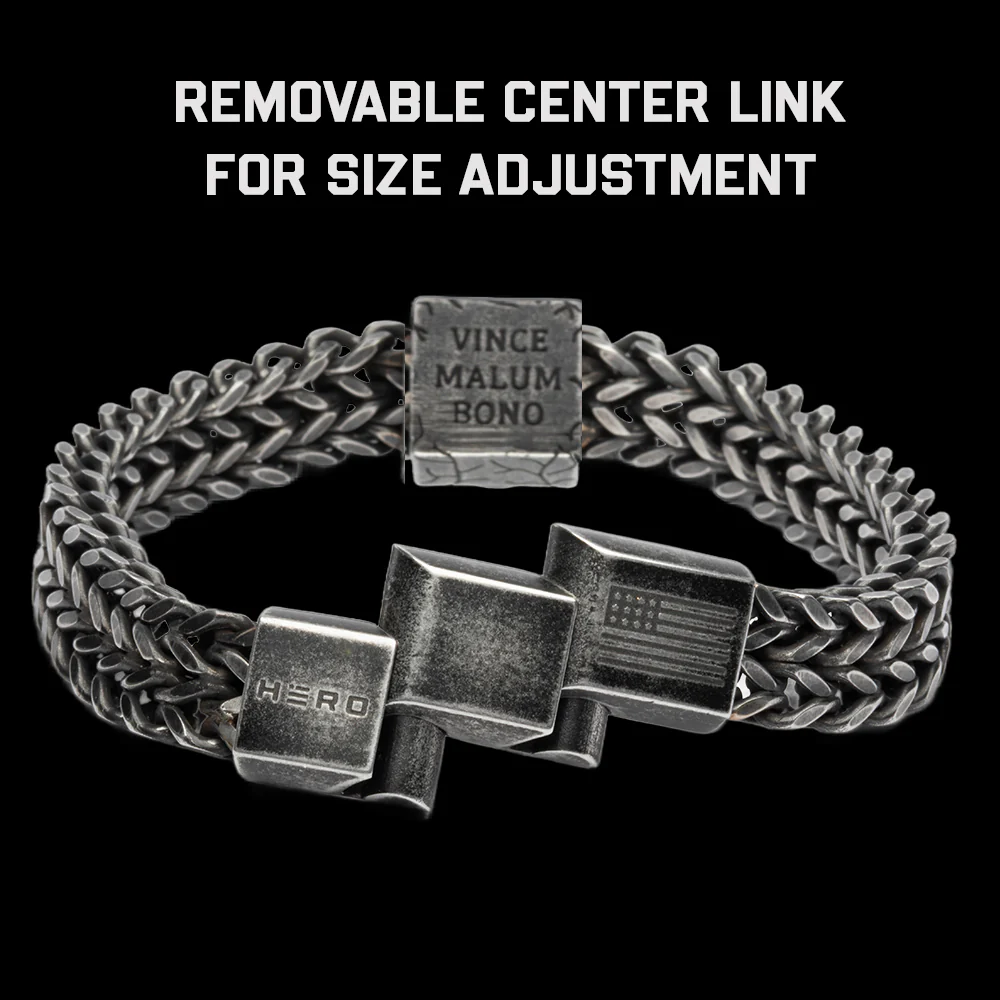 Additional 1/2" Length Extender Link for Overcome Evil Compass Chain Bracelet - Image 2