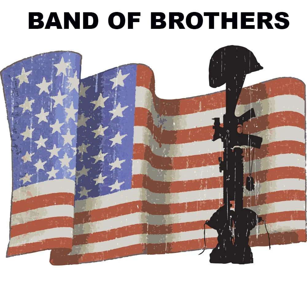 Band Of Brothers Never Forgotten Black Paracord Bracelets - Set of 3: Helps Pair Veterans with Service or Shelter Dogs - Image 26