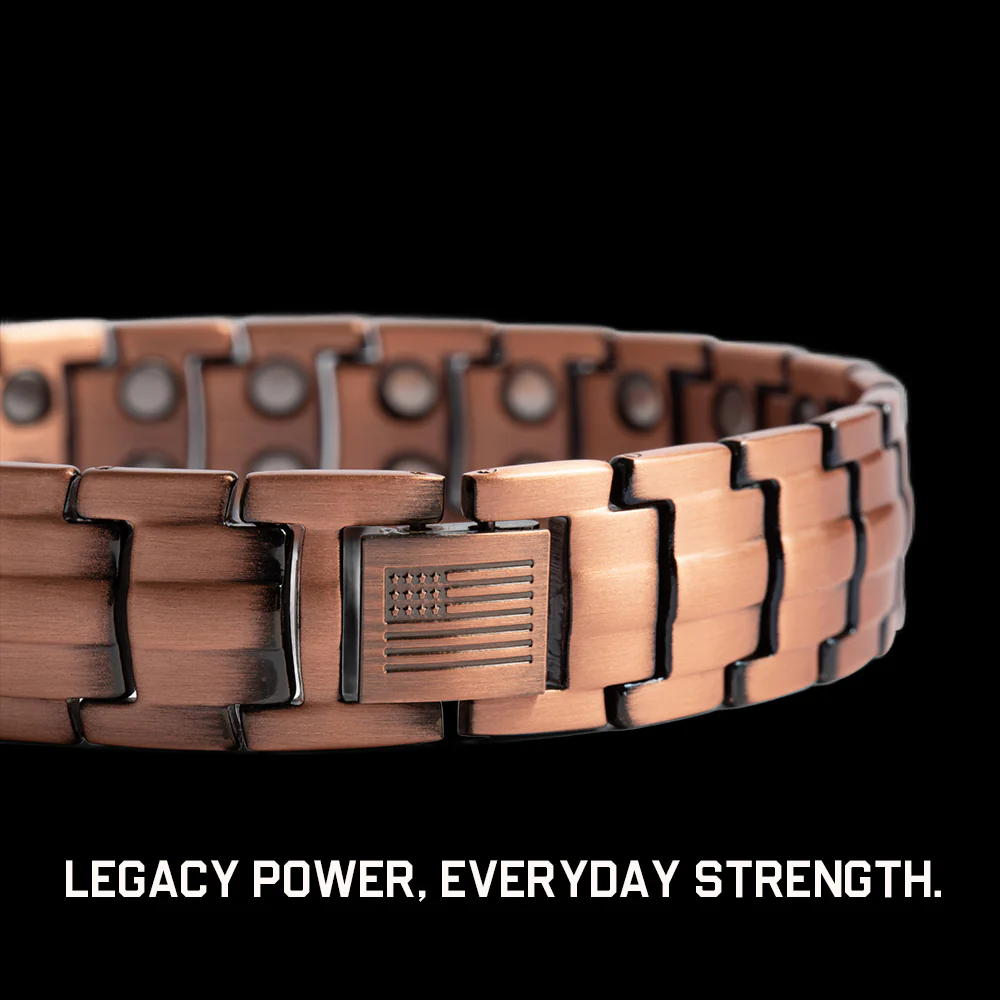 Vitalis Copper Magnetic Bracelet : Helps Pair Veterans With A Service Dog Or Shelter Dog - Image 3