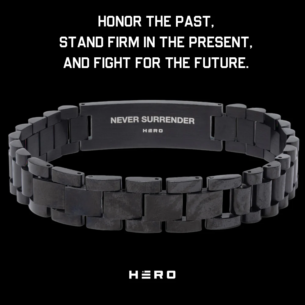 Never Surrender Patriot Bracelet: Helps Pair Veterans With A Service Dog Or Shelter Dog - Image 3