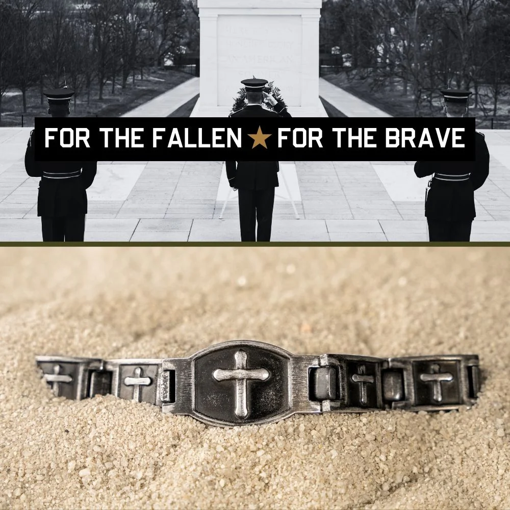 'For The Fallen' Arlington Magnetic Bracelet: Helps Pair Veterans With A Service Dog Or Shelter Dog - Image 11