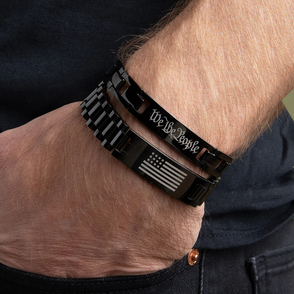 FREE We The People Bracelet with Purchase of The 250th Year Anniversary Tee - Helps Pair Veterans With A Service Dog or Shelter Dog - Image 11