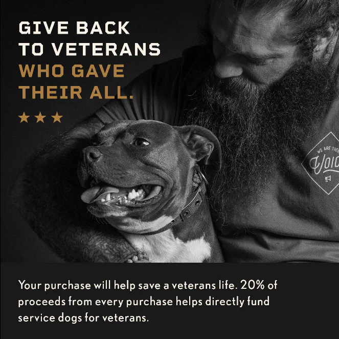 Hero Company Men's Faith & Freedom Black Premium Hoodie - Helps Pair Veterans With A Service Dog or Shelter Dog - Image 5