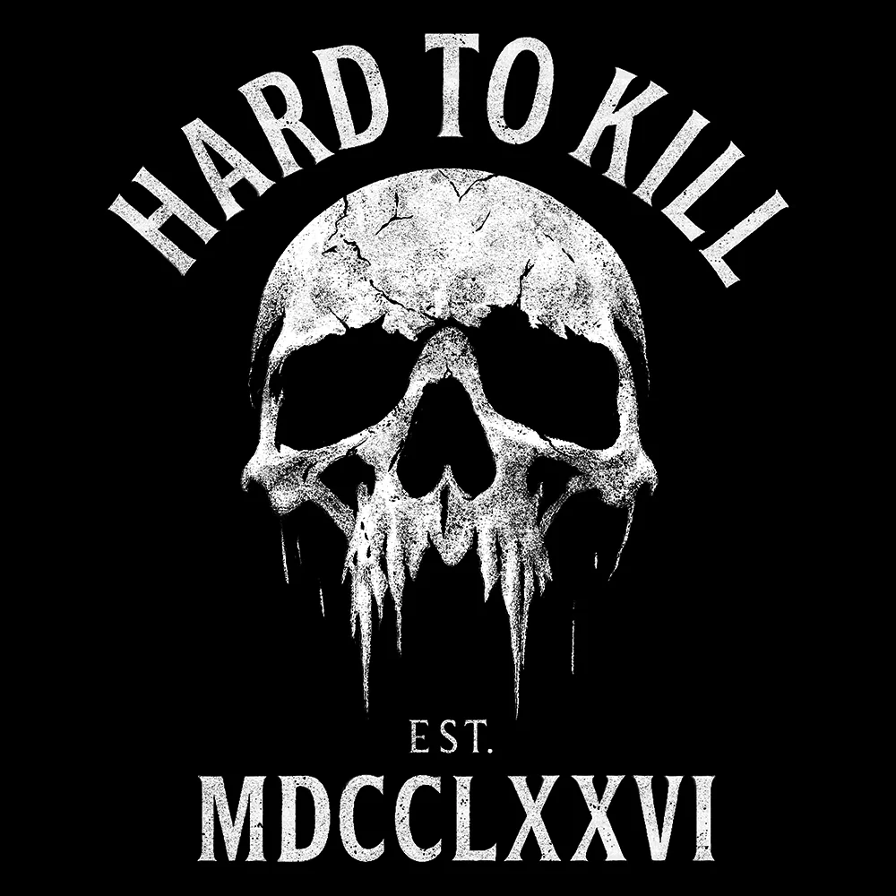 Hero Company Men's Hard To Kill Black Tee - Helps Pair Veterans With A Service Dog or Shelter Dog - Image 3