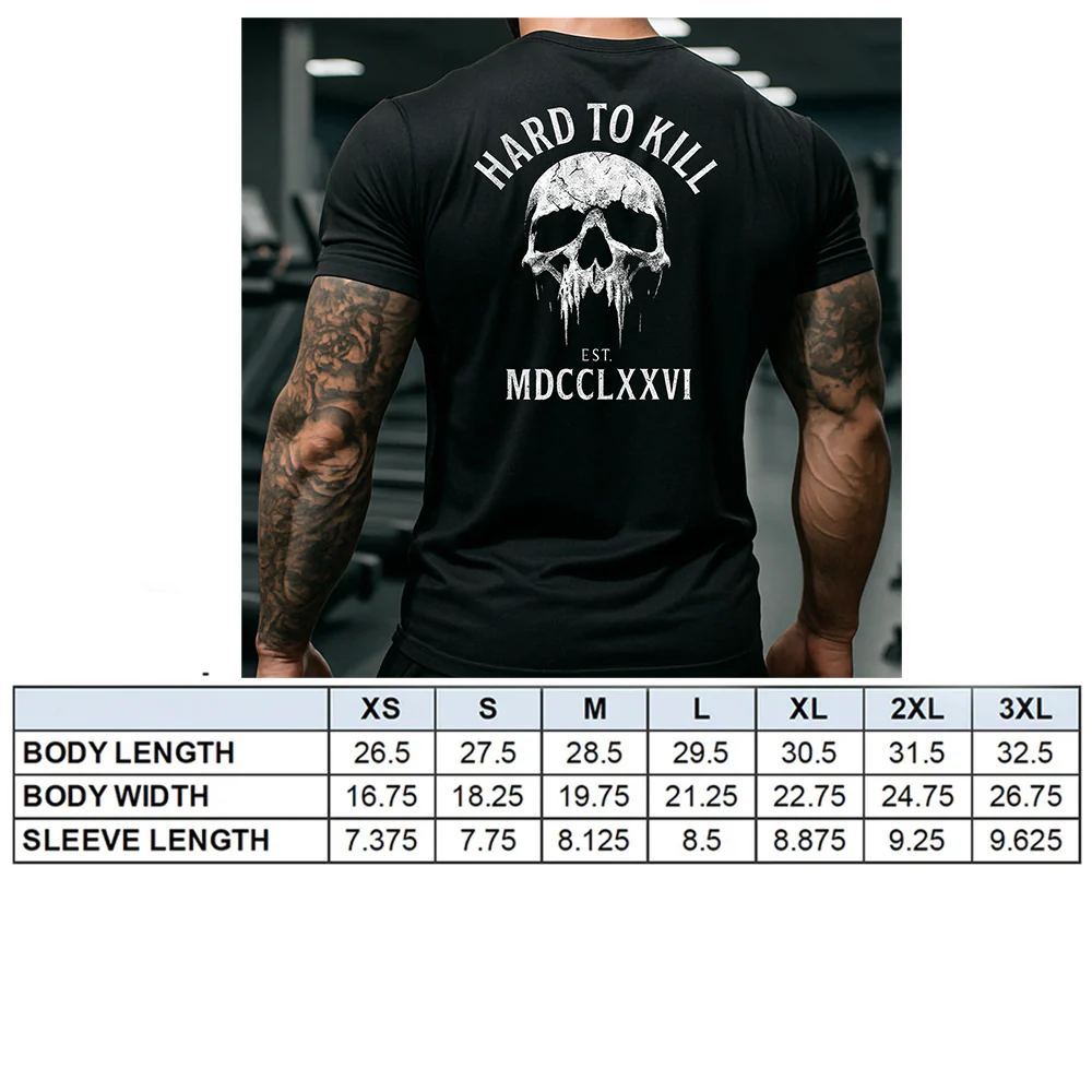 Hero Company Men's Hard To Kill Black Tee - Helps Pair Veterans With A Service Dog or Shelter Dog - Image 5