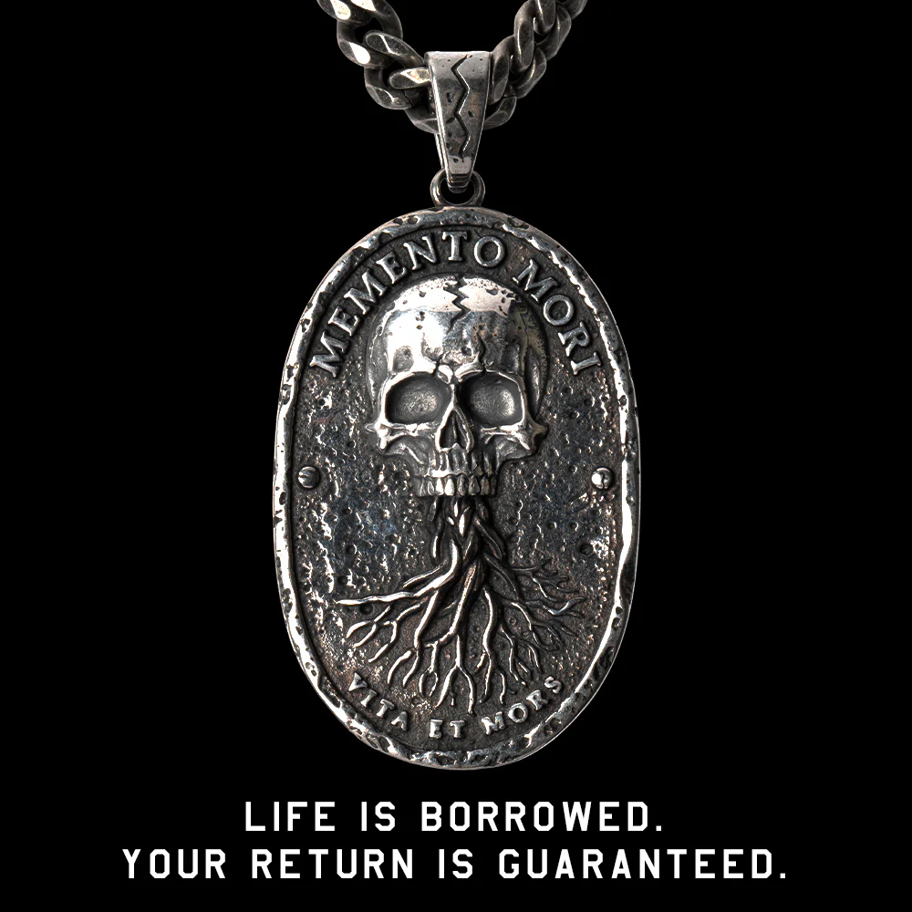 Memento Mori Vita Et Mors Necklace: Helps Pair Veterans With A Service Dog Or Shelter Dog - Image 4