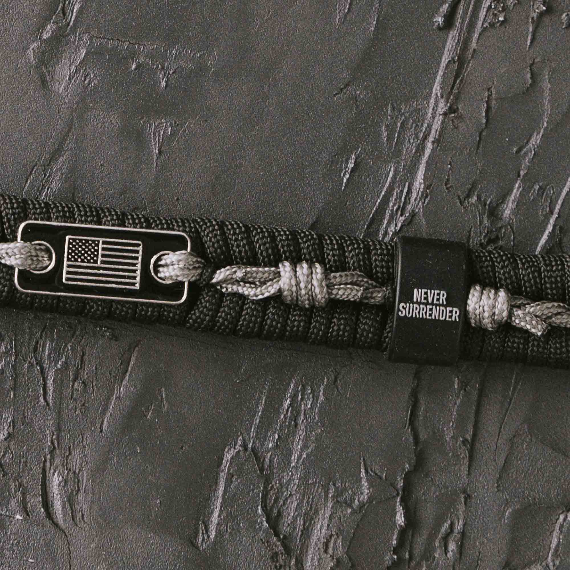 Never Surrender Barbed Wire Paracord Bracelet: Helps Pair Veterans With A Service Dog Or Shelter Dog - Image 12