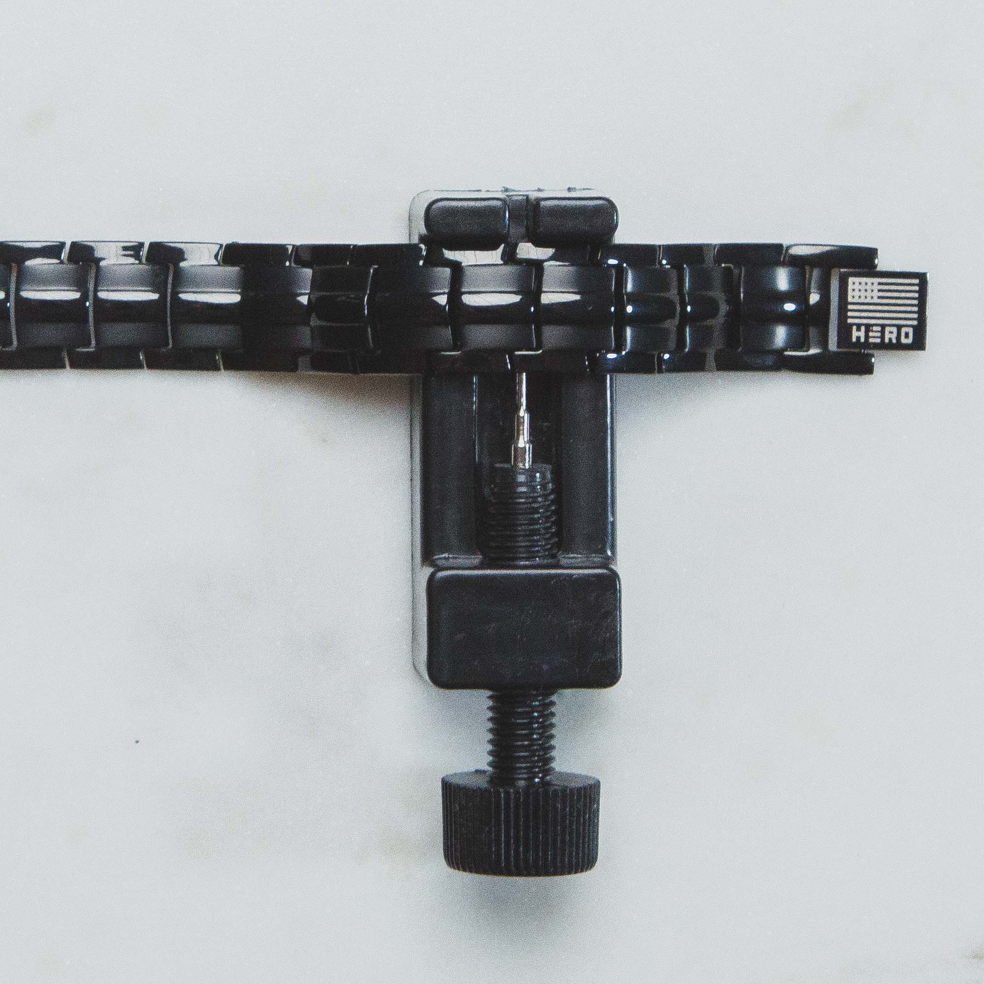 Sherman Tank Track Titanium Magnetic Bracelet : Helps Pair Veterans With A Service Dog Or Shelter Dog - Image 15