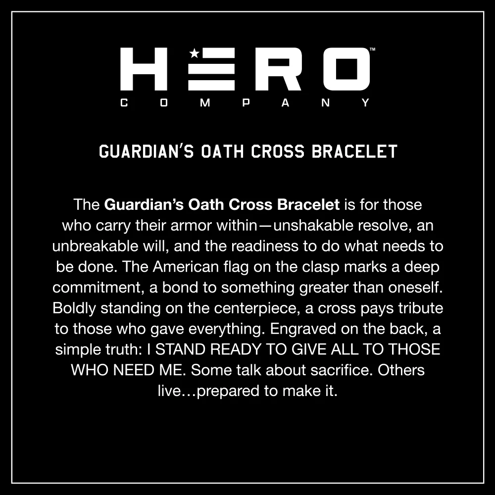 The Guardian’s Oath Cross Link Bracelet: Helps Pair Veterans With A Service Dog Or Shelter Dog - Image 7